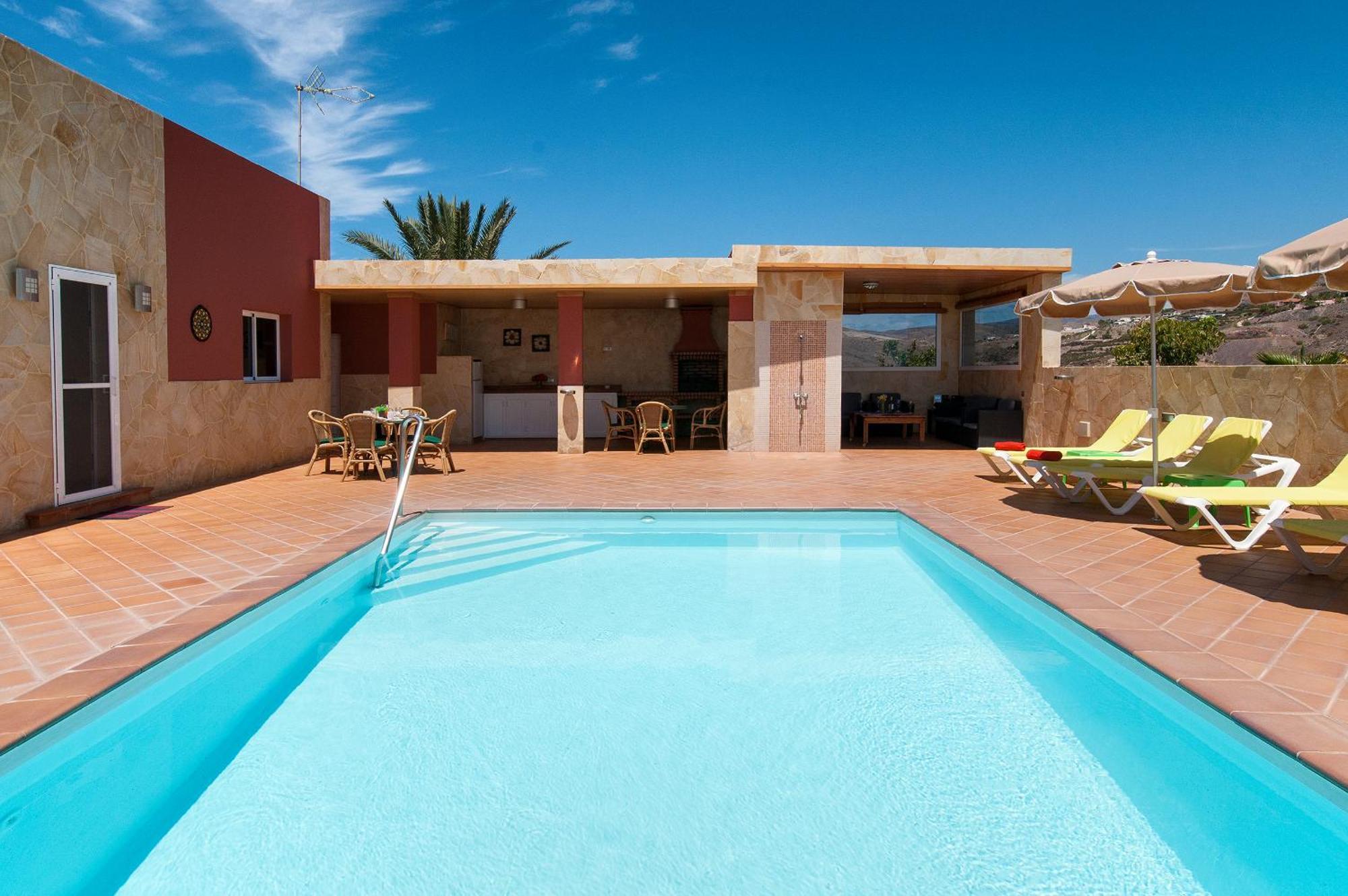Villa Los Azules 3 a 7 dormitorios Maspalomas  Exterior foto
