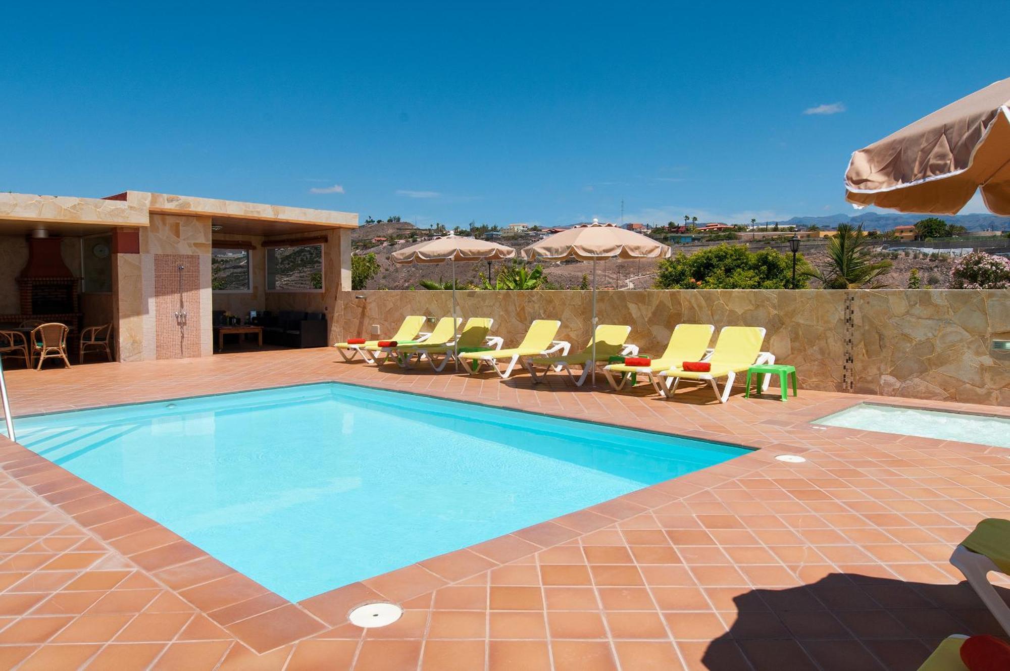 Villa Los Azules 3 a 7 dormitorios Maspalomas  Exterior foto
